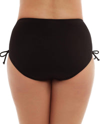 Caribbean Joe - Back Plus Size Adjustable Side Tie Tankini Bottom