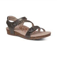 Aetrex - Women's Jillian Braided Quarter Strap Sandal