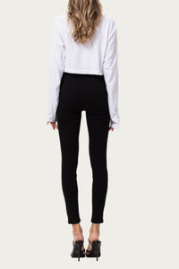 Jelly Jeans - HIGH-RISE DISTRESSED SKINNY JEANS