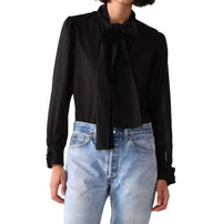 Cissa - Bow Tie Blouse