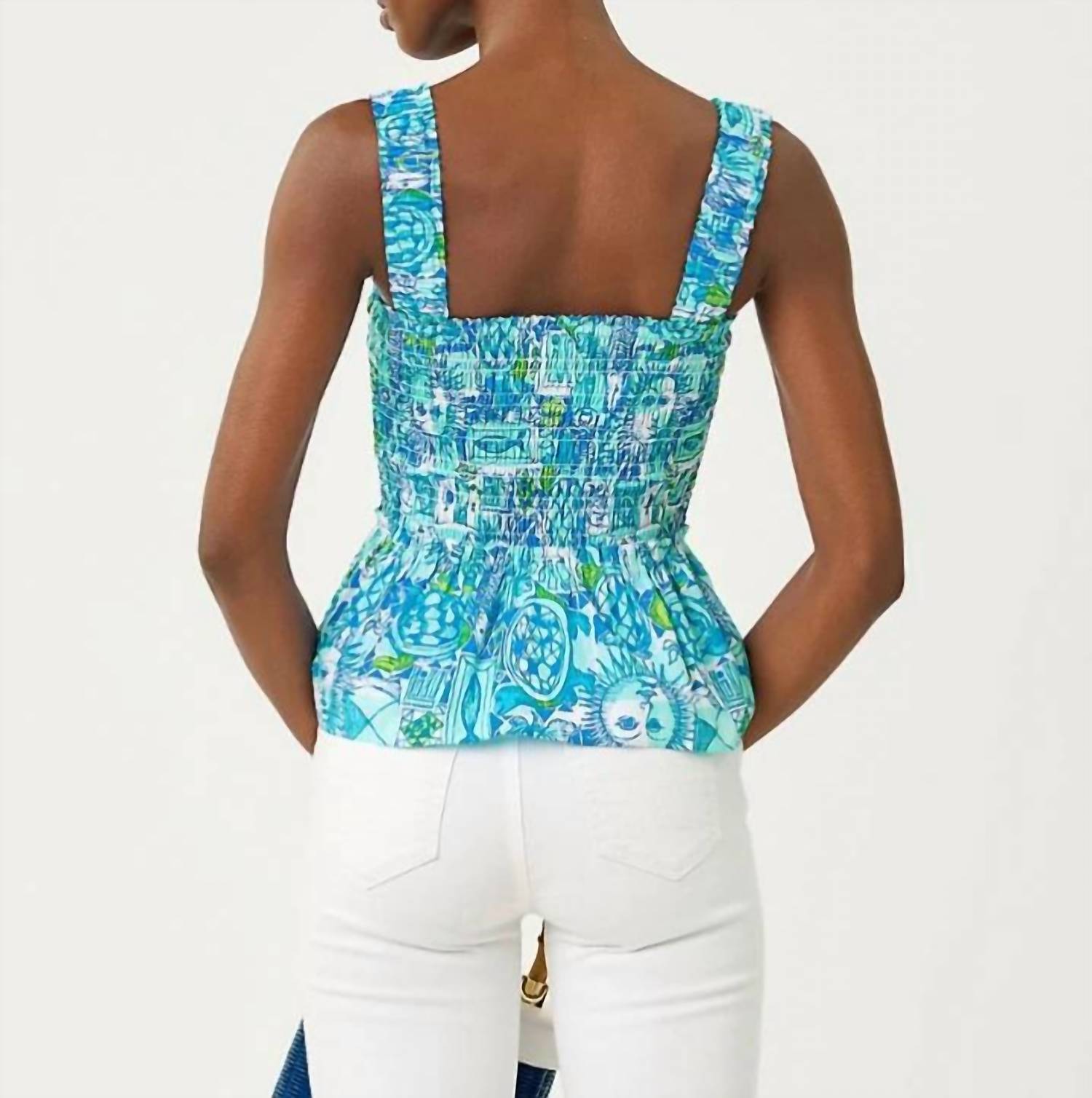 Lilly Pulitzer - HADLY SMOCKED TOP