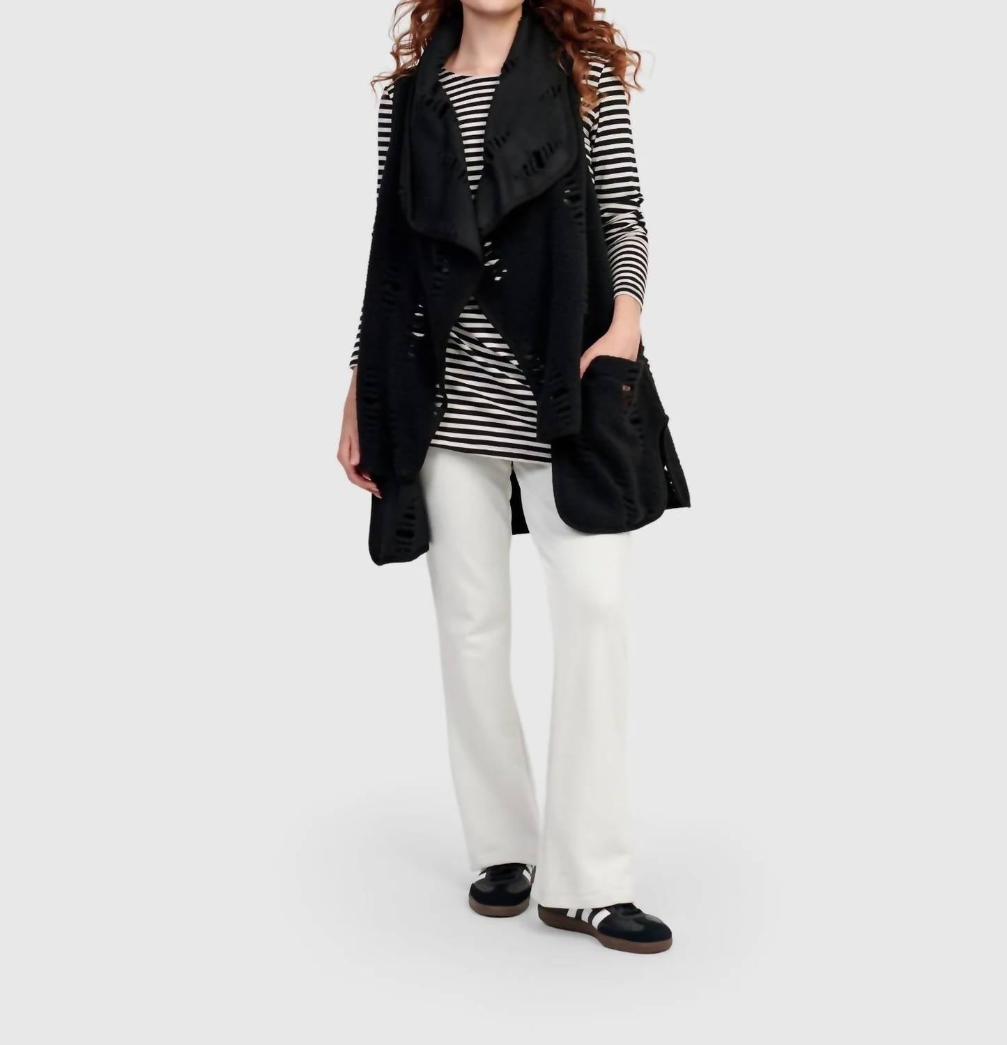 ALEMBIKA Urban Calloway Kick Flare Pants in ice - women's pants - view 4