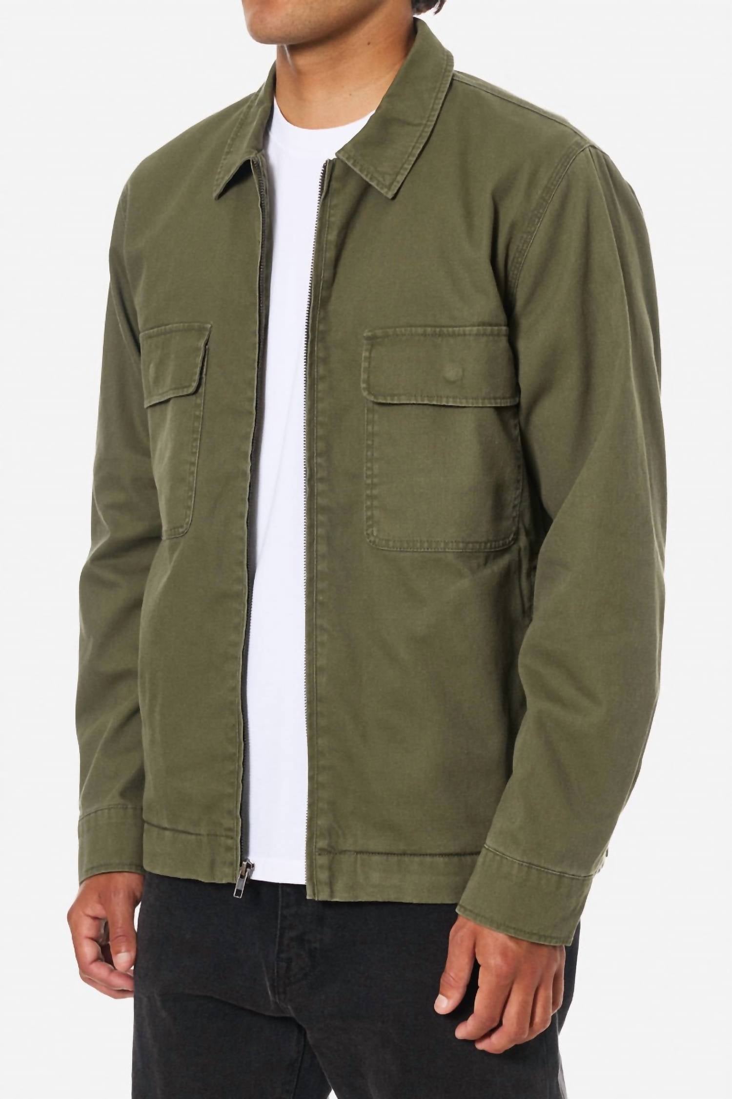 Katin - Petrol Flannel Jacket