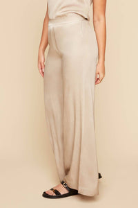 Renuar - Touch Of Glam Wide Leg Satin Pants