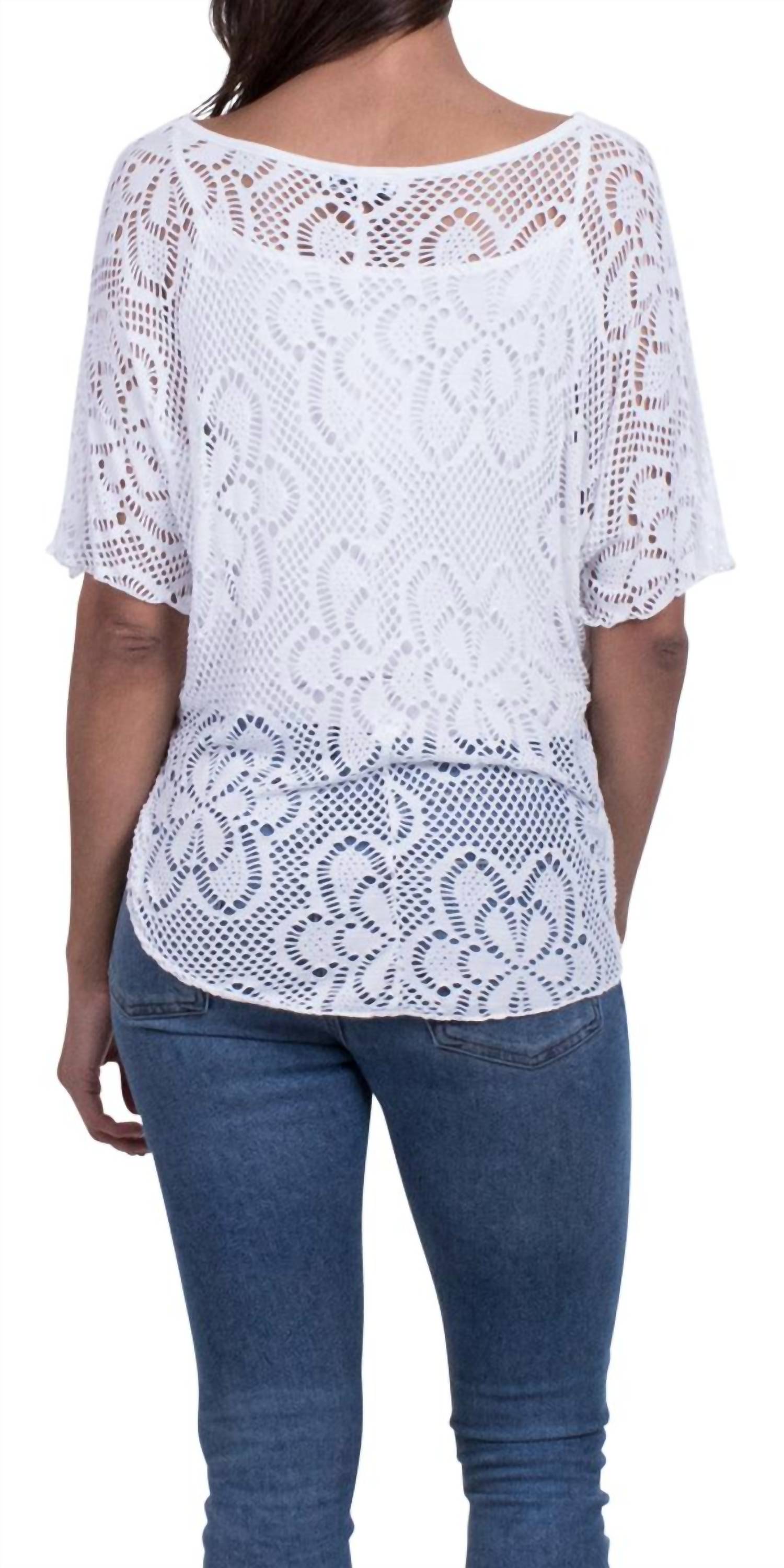 Gigi Moda - Maria Flora Lace Top