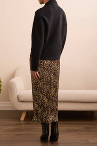 Tribal - Double Knit Shawl Collar Coatigan