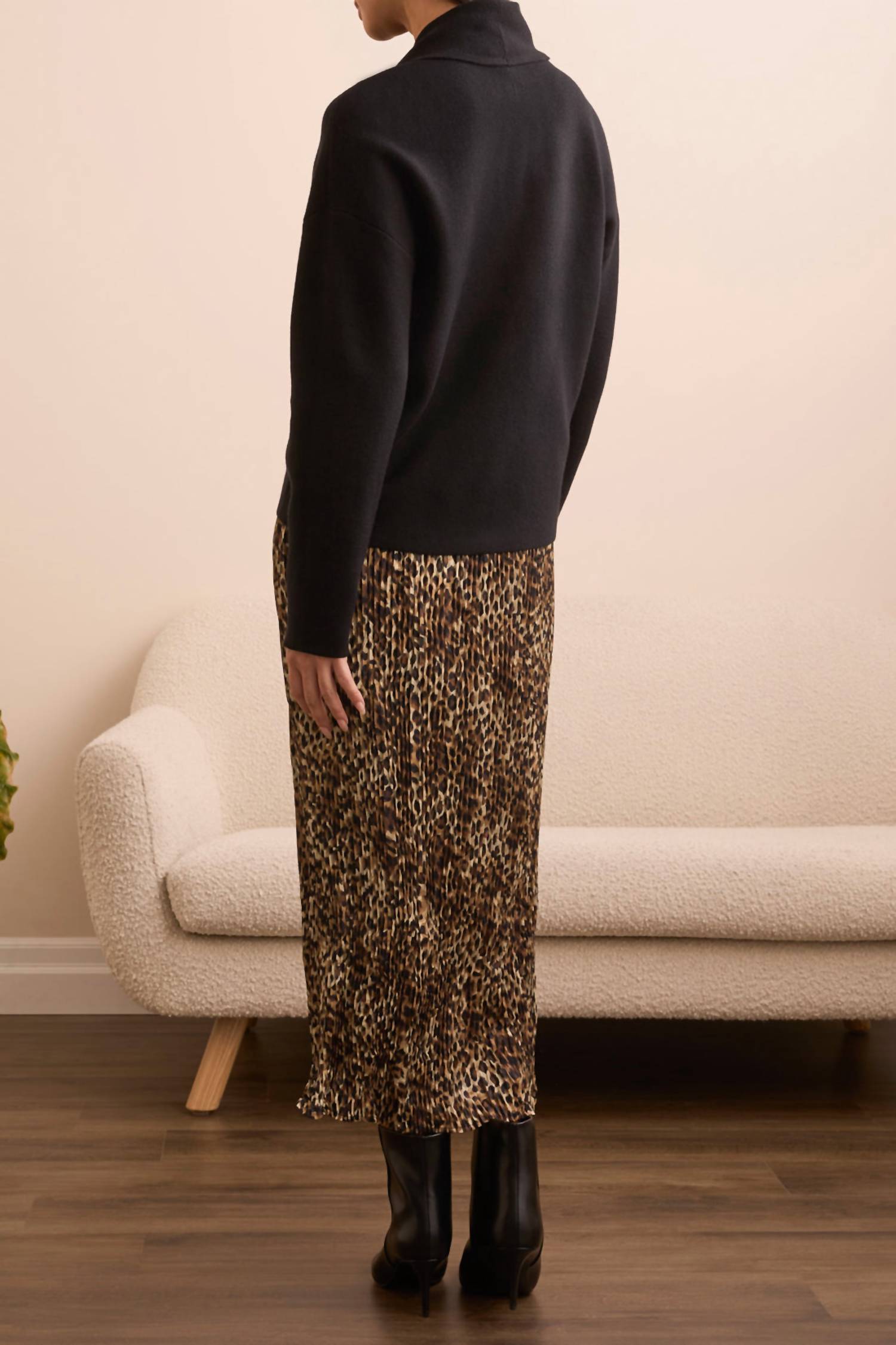 Tribal - Double Knit Shawl Collar Coatigan