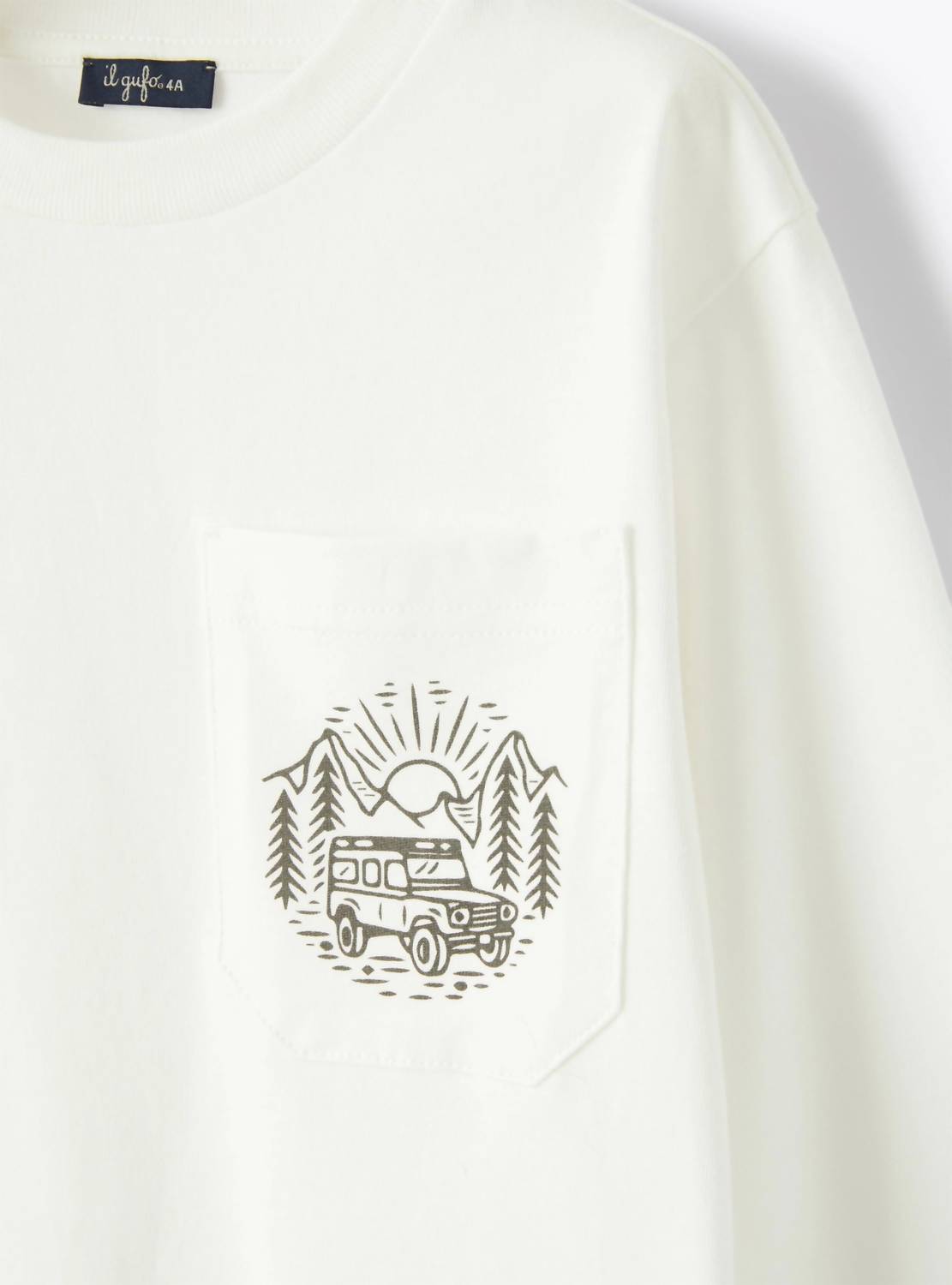 Il Gufo - Kid's Long Sleeve T-shirt With Pocket