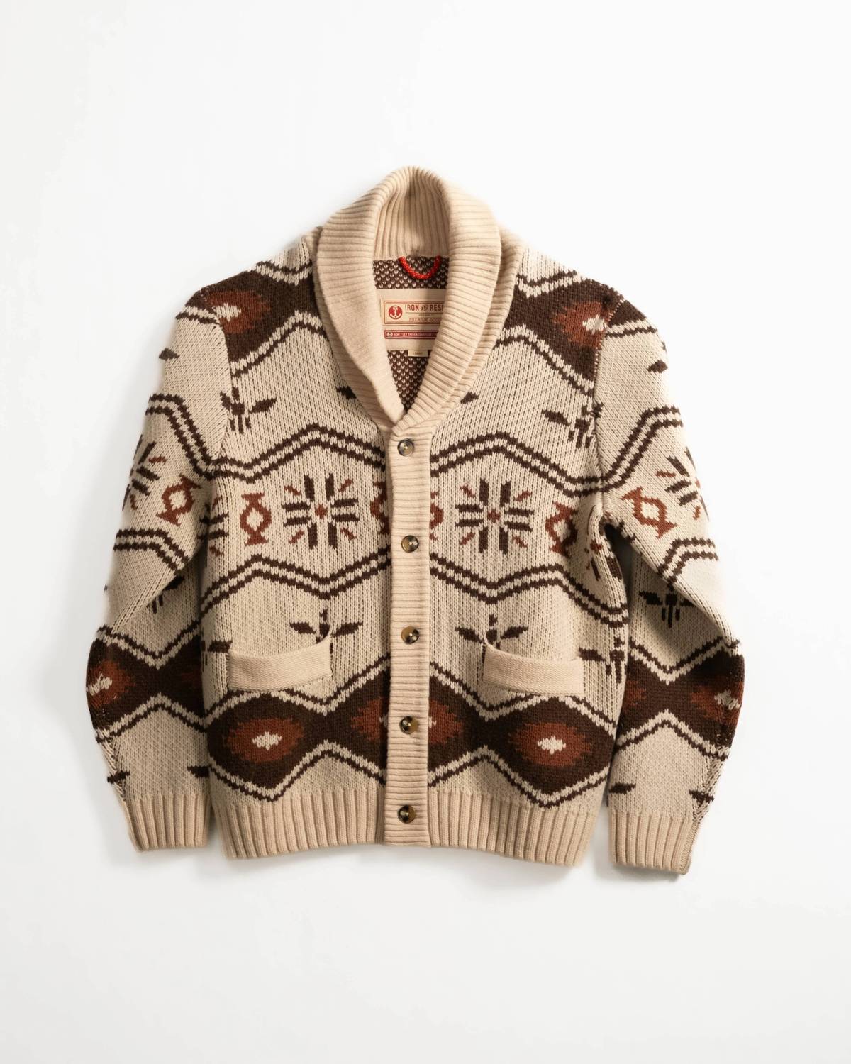 Iron & Resin - Men's Wincha Shawl Collar Sweater