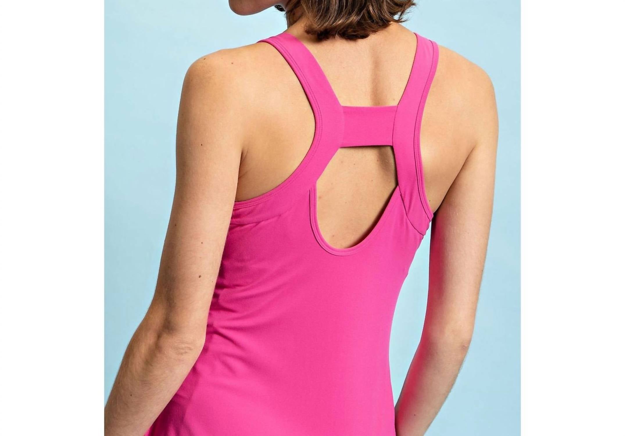 Rae Mode - Buttersoft Active Dress with Built-in Shorts