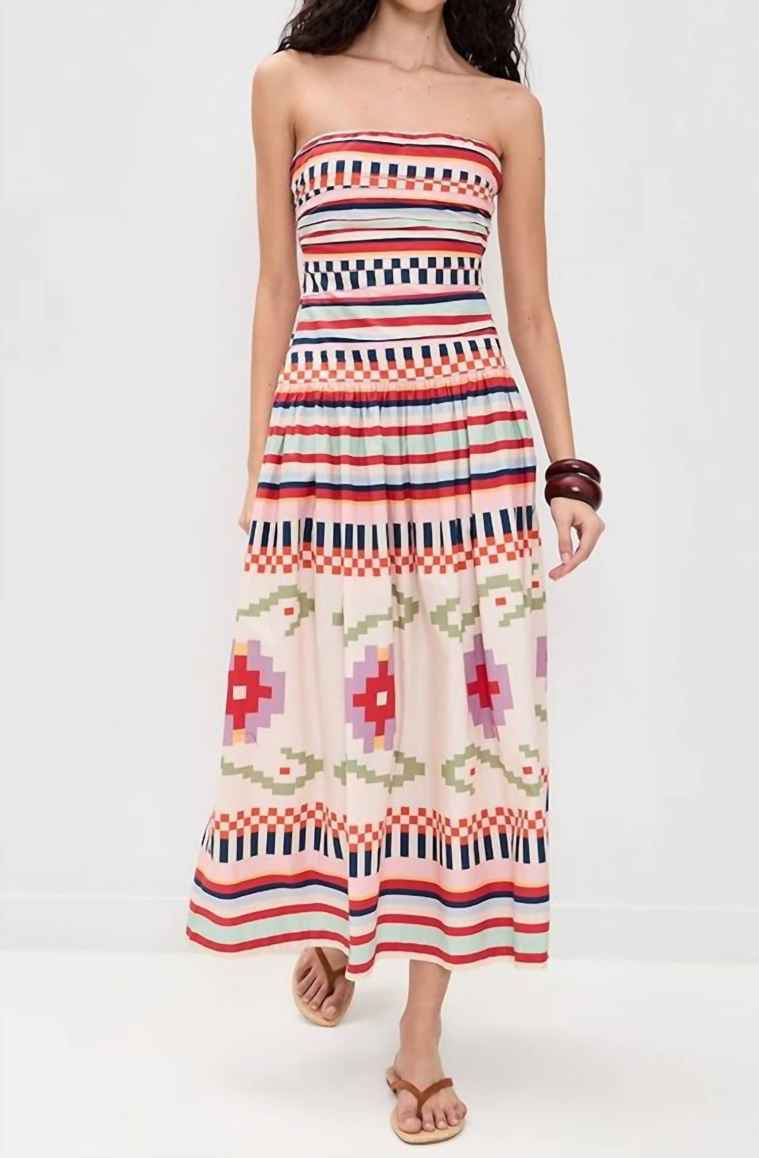 Carolina K - Malla Strapless Midi Dress