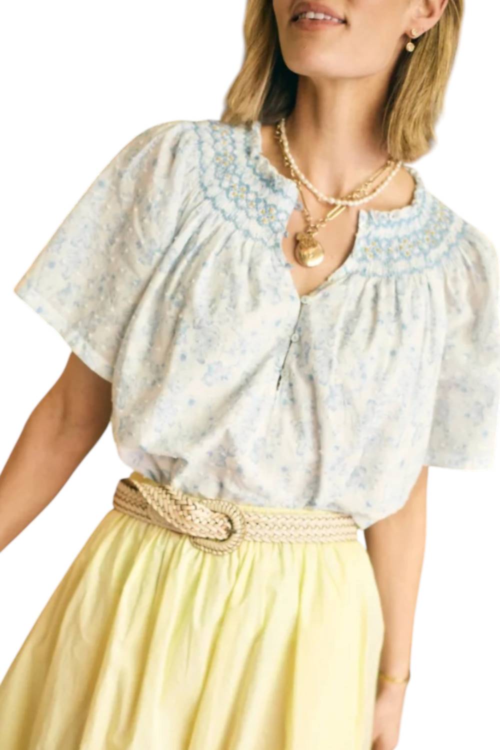 Baybala - Willow Smocked Top
