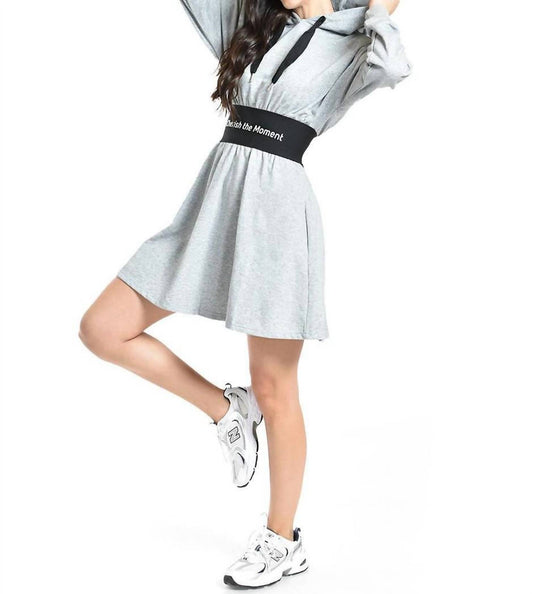 L'Atiste - Cherish the Moment Hooded Sweatshirt Dress