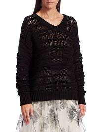Brunello Cucinelli - Monili Detail V Neck Sweater