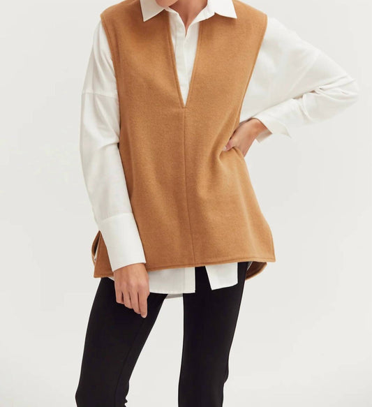 Crescent - Tory Wool Blend Vest