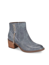 Born Women's Rowan Ankle Boots in dark blue - women's shoe
