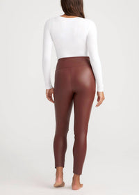 Yummie - Faux Leather Shaping Legging
