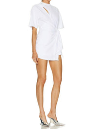 Jonathan Simkhai - Livia Wrap Tie Mini Dress