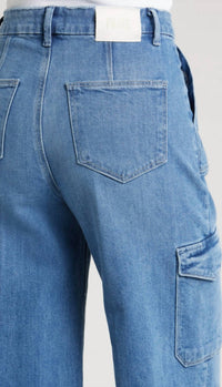 Paige - Harper 30" Utility Cargo Pocket Jeans