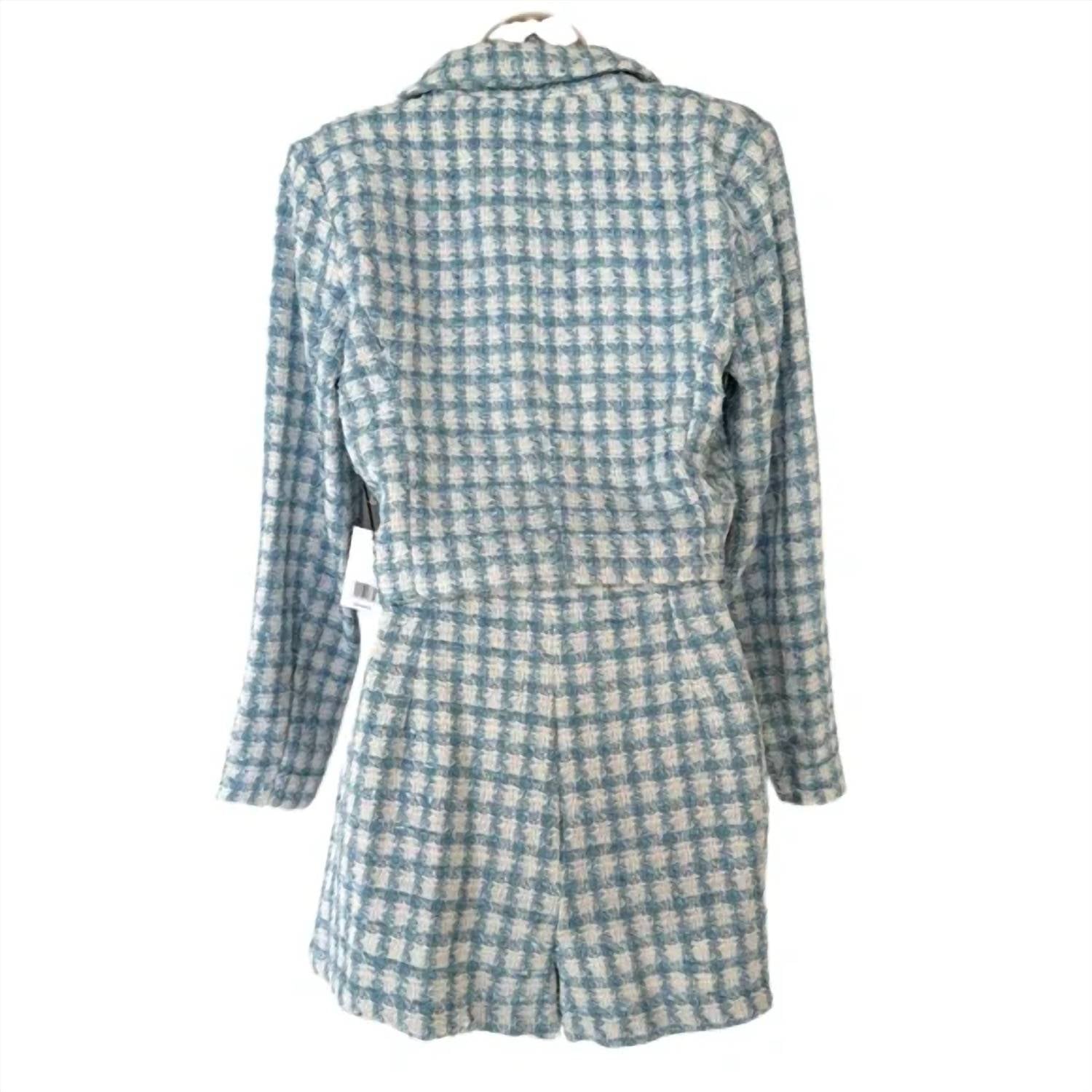 Jason Wu - Tweed Cropped Jacket Shorts