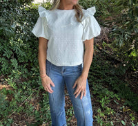 Glam - Holly Textured Top