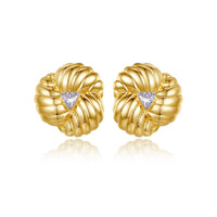 Classicharms - Women's Clover Stud Earrings