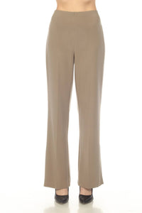 Joseph Ribkoff - Pull On Split Hem Wide Leg Pants