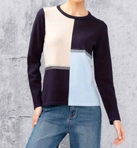 Alison Sheri - Color Block Sweater