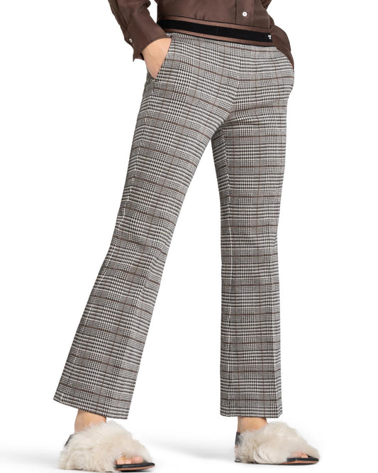 Cambio - Francoise Check Crop Pant