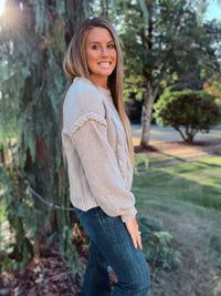 Bibi - Braided Detail Sweater