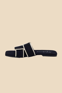 Matisse Women's Biscayne Sandal in black - women's sandal - detail view