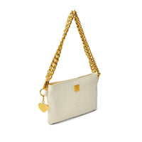 THINK ROYLN Women's Fame Bag in cream python - women's bag - view 5