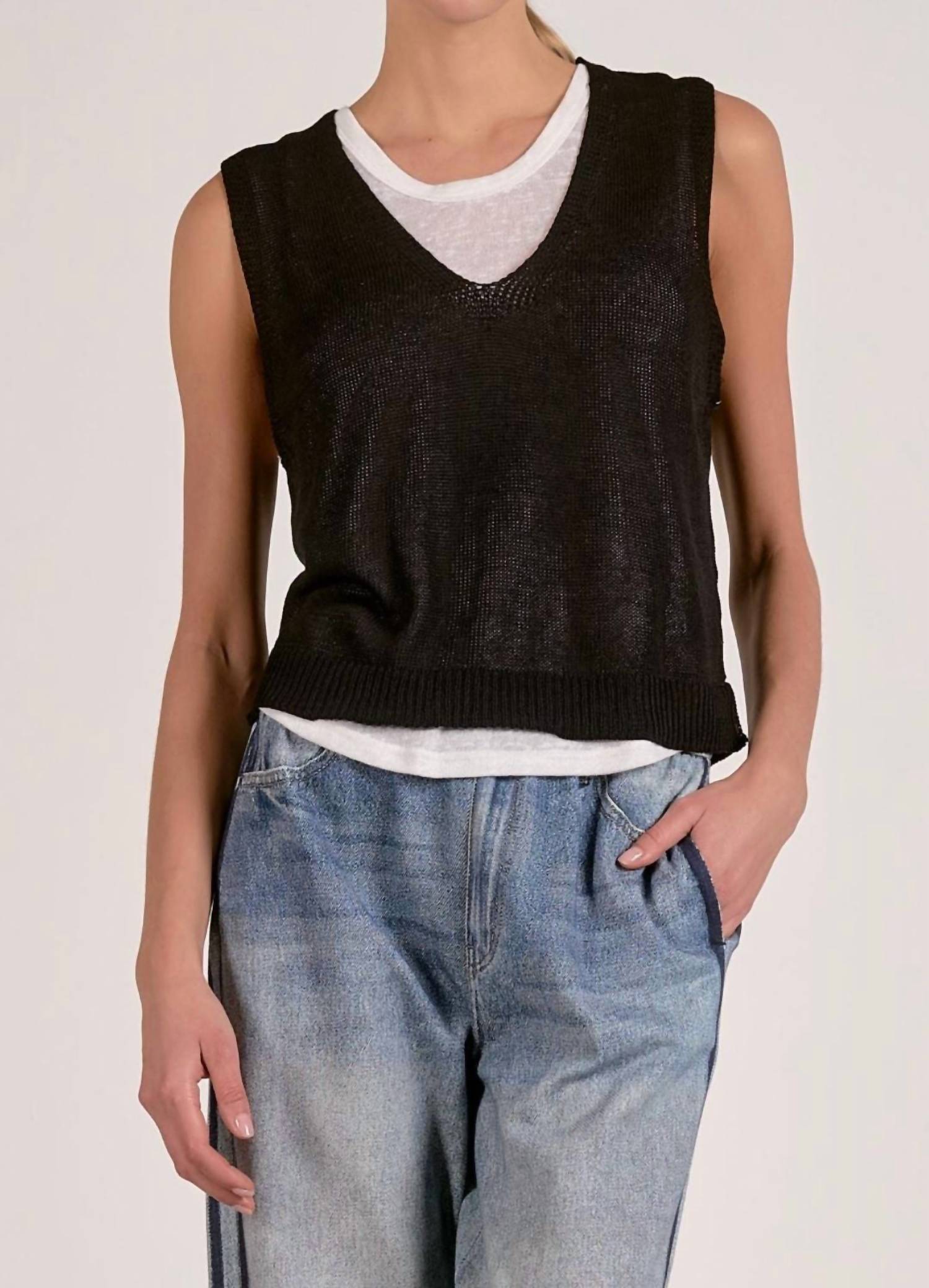 Elan - Overlay Tank Top