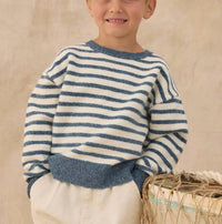 Rylee + Cru - Aspen Sweater Maritime Stripe Top