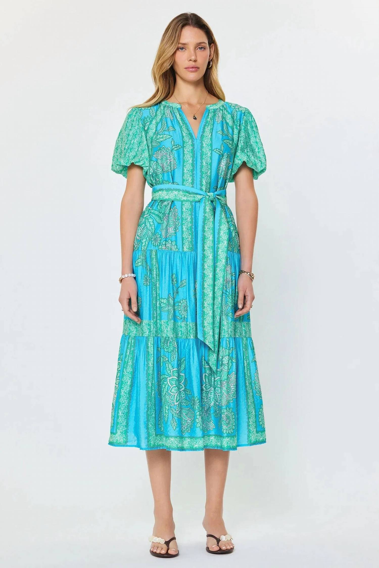 Current Air - Tiered Midi Dress