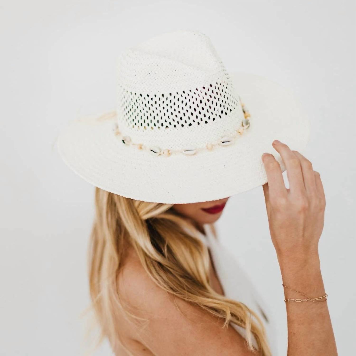 Pretty Simple - Women's Shell Beach Western Sun Hat