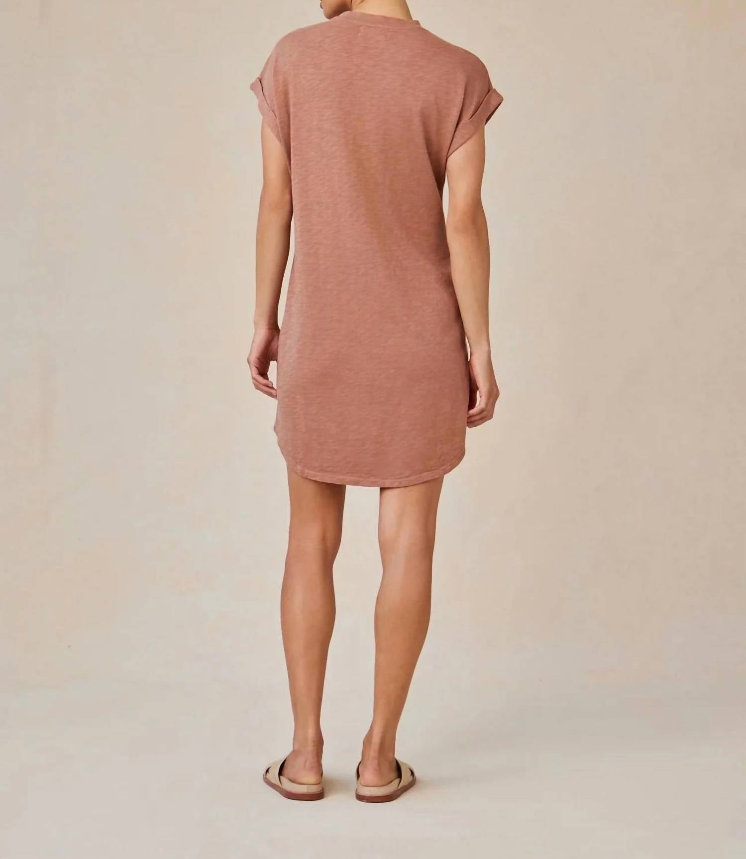 Bella Dahl - Roll Sleeve T-shirt Dress