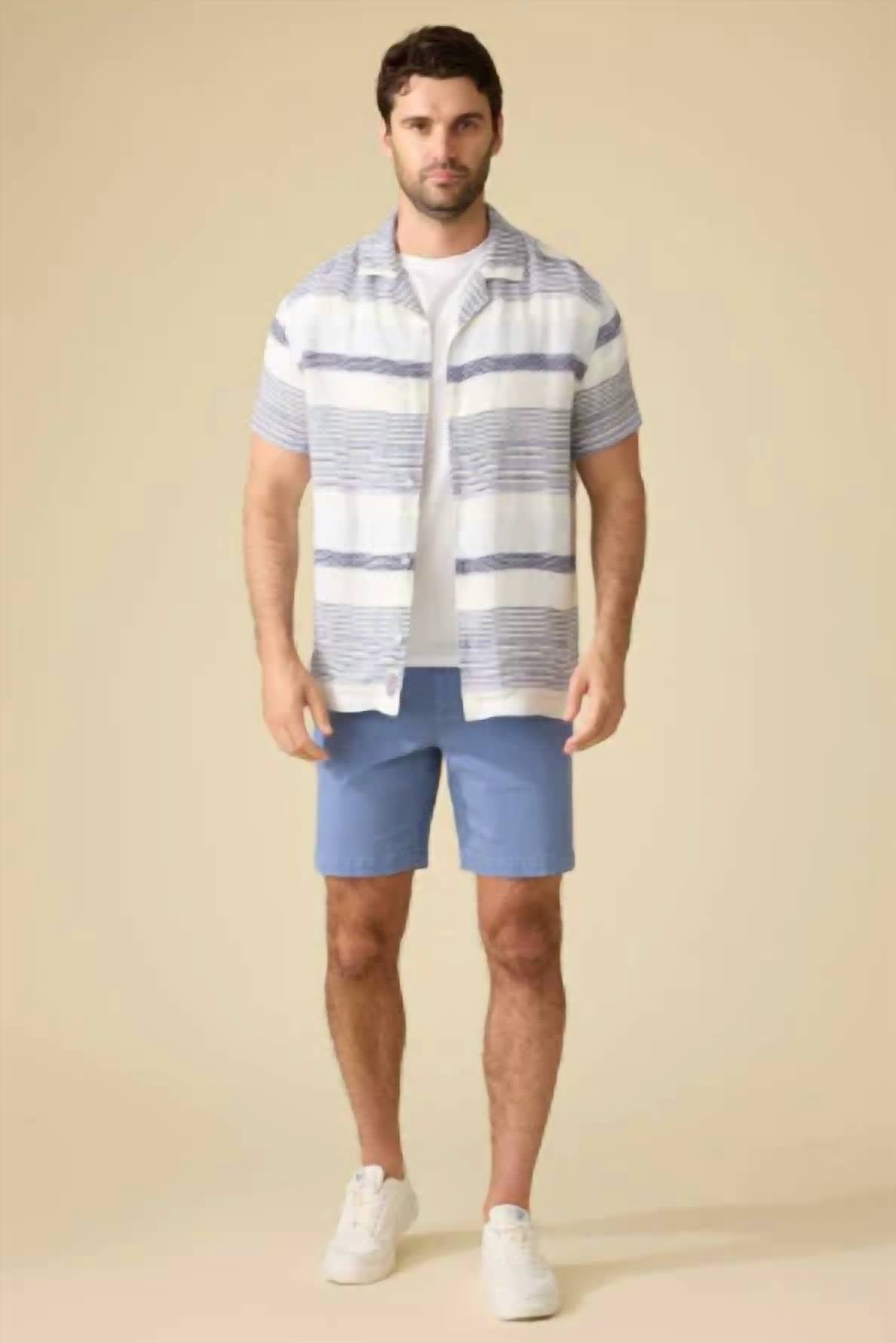Flags & Anthem - Lakesite Stripe Shirt