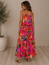 Skies Are Blue - Island Bloom Maxi Skirt