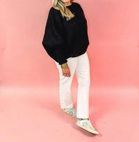 Risen - Women's Cropped Denim Jean