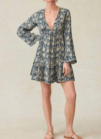 Faherty - Dune Cotton Gauze Oceana Mini Dress