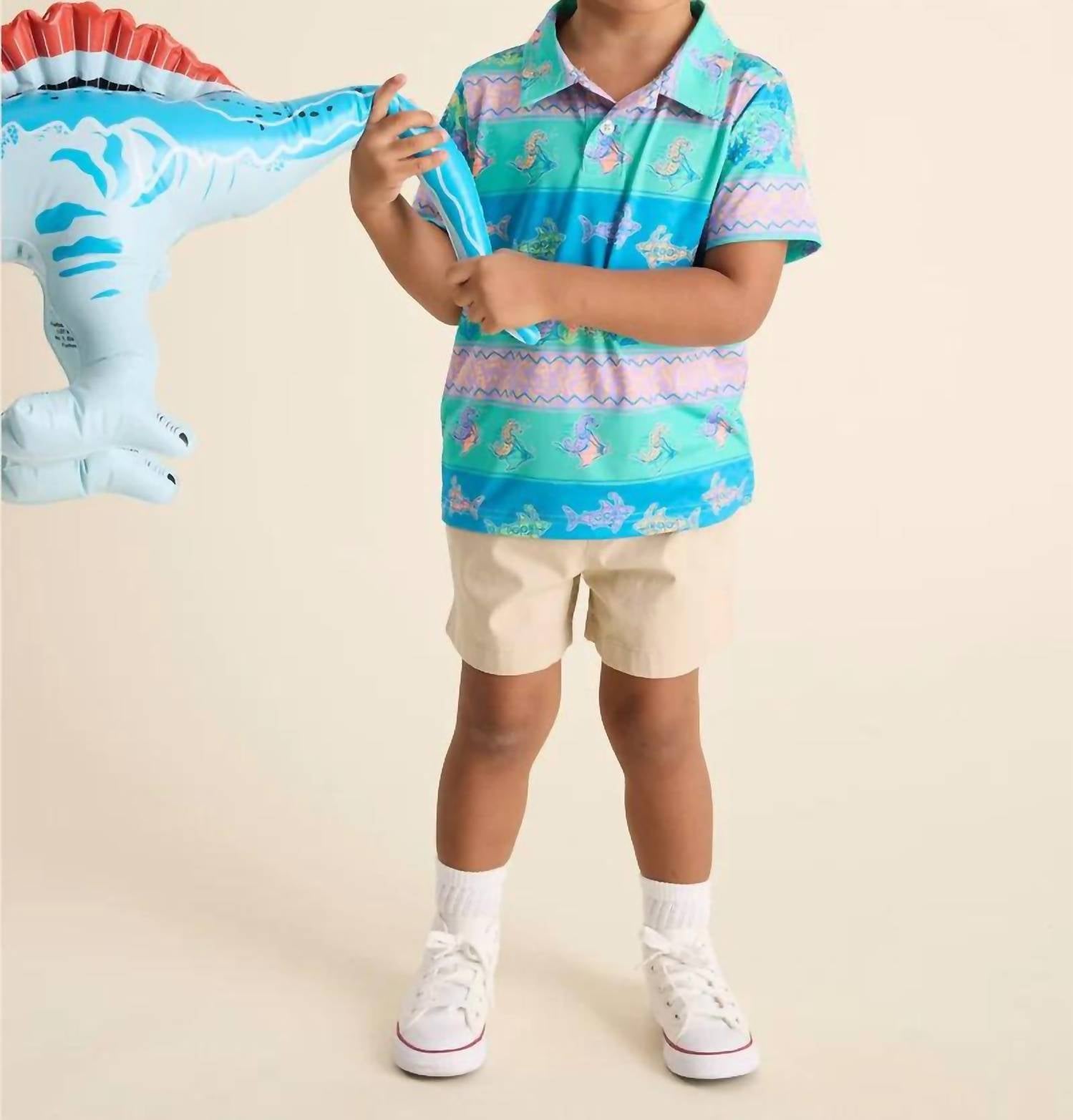 Chubbies - Lil Neptune's Weekend Wear Toddler Performance Polo