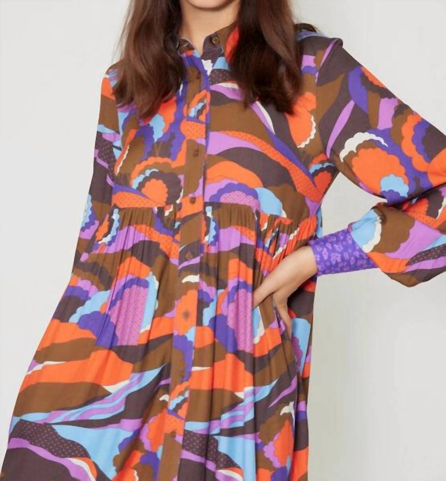 POP COUNTRY SHIRT DRESS