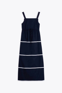 Vilagallo - Poplin Sleeveless Midi Dress