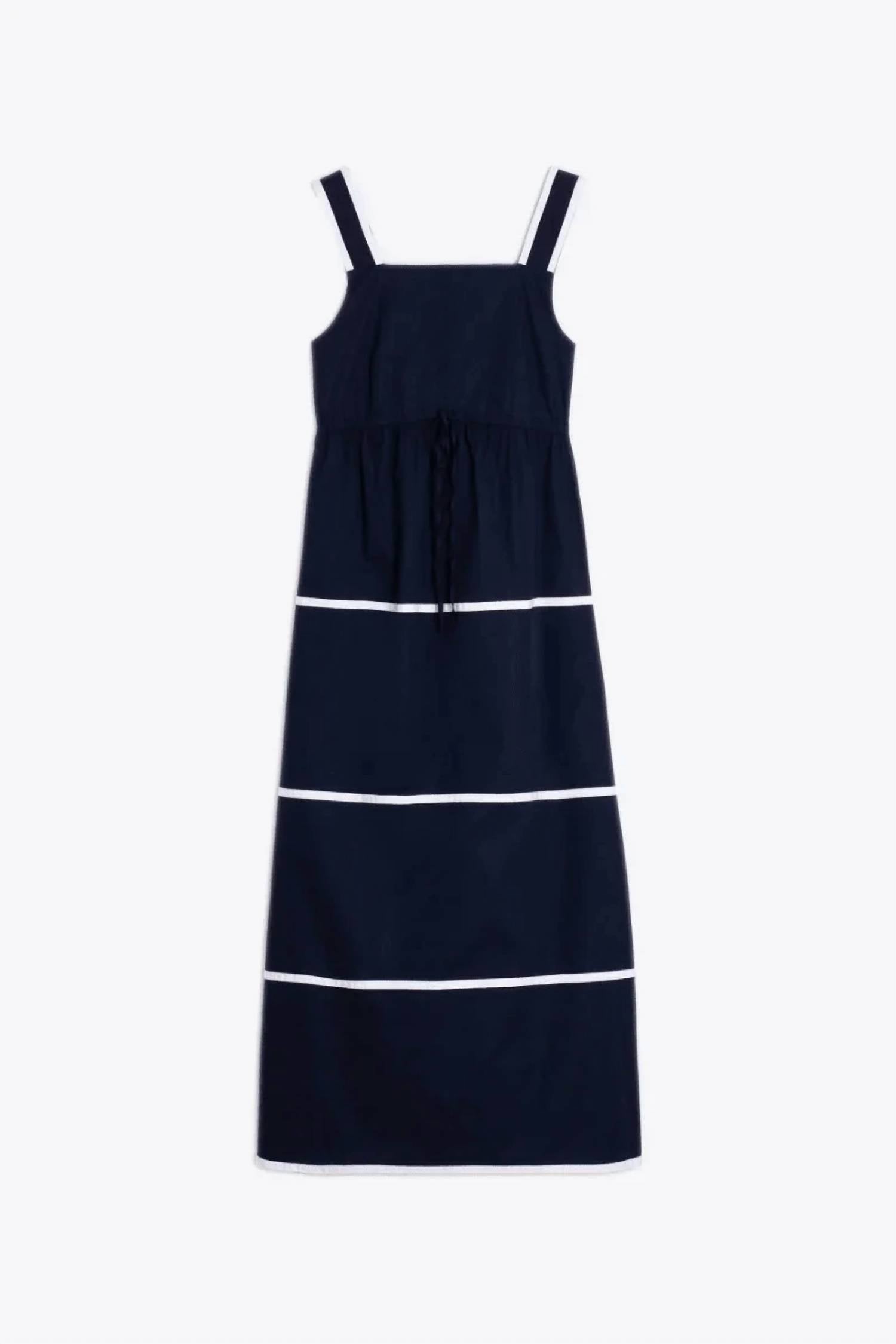 Vilagallo - Poplin Sleeveless Midi Dress