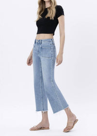 Vervet By Flying Monkey - High Rise Crop Slim Jeans