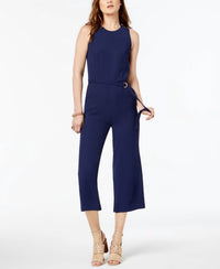 Michael Michael Kors - Women's Sleeveless Cropped Jumpsuit - Petite