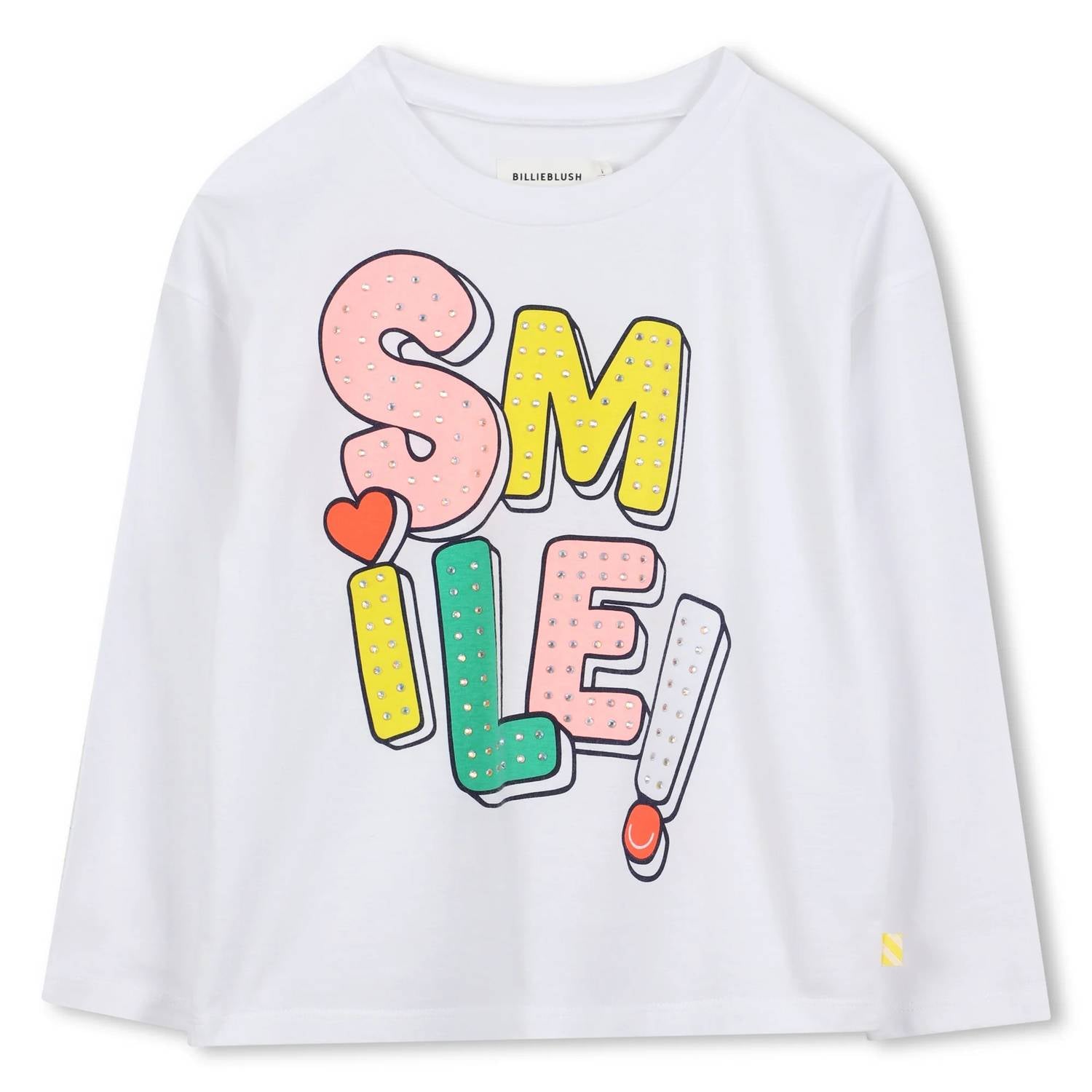 Billieblush - Girls Smile Long Sleeve Shirt