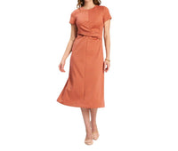 Tyler Boe Blair Knit Dress in orange - women's dress