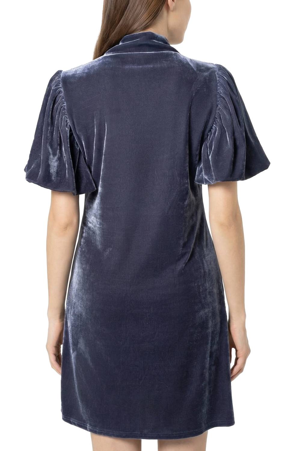Area Stars - Women's Velvet Mock Neck Dress